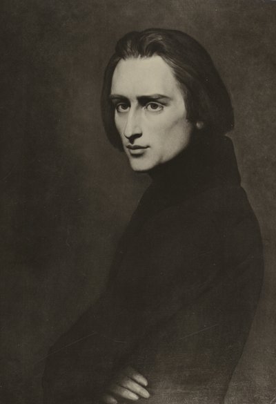 Franz Liszt, Hongaarse componist door Ary Scheffer