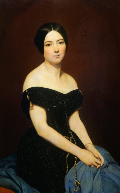 Portret van Madame Edmond Caillard door Ary Scheffer