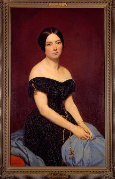 Portret van Madame Edmond Caillard, geboren Sipierre door Ary Scheffer