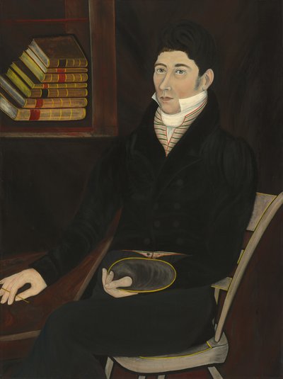 Mogelijk William Sheldon, ca. 1831 door Asahel Powers