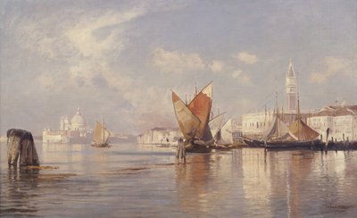 Op de Lagune, Venetië door Ascan Lutteroth