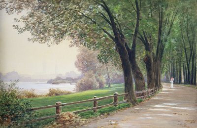 De Fontenay in Hamburg door Ascan Lutteroth