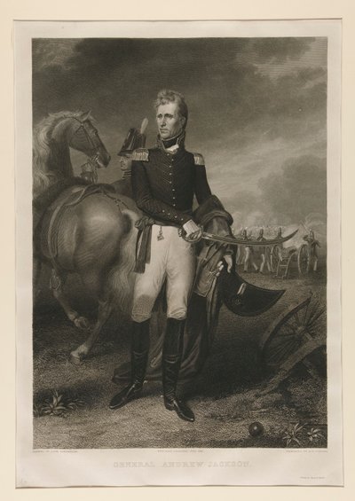 Generaal Andrew Jackson door Asher Brown Durand