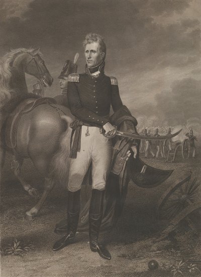 Generaal Andrew Jackson door Asher Brown Durand