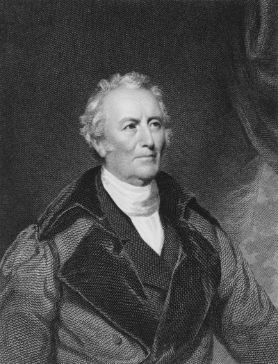 John Trumbull, 1833 door Asher Brown Durand
