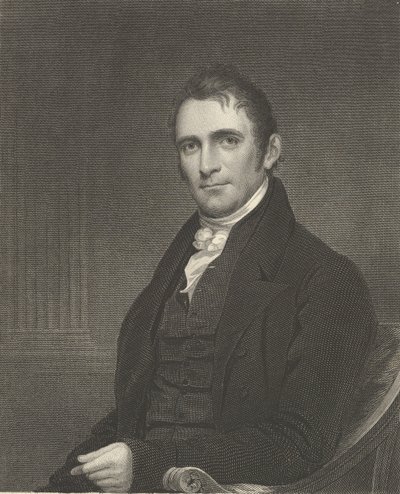 Ds. John Brodhead Romeyn, D. D., 1 mei 1820 door Asher Brown Durand