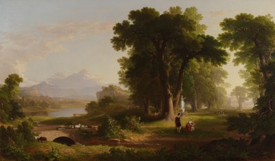 De ochtend van het leven door Asher Brown Durand