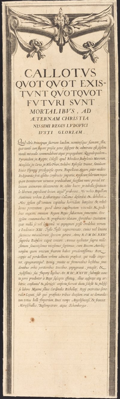 Het beleg van La Rochelle [plaat 8 van 16; set omvat 1952.8.97-112] door Assistant of Jacques Callot