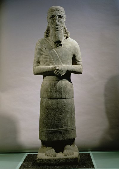 Standbeeld gewijd aan de god Haddad-Yishi door Assyrian