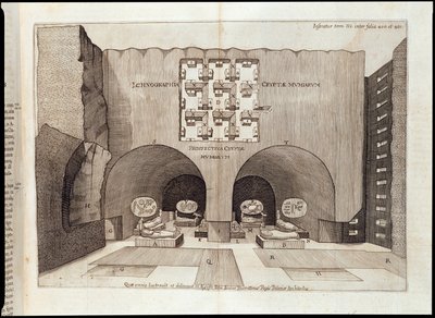 Interieur van een Piramide - in 