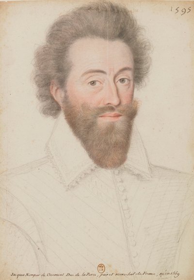 Jacques Nompar de Caumont - 1595 door attributed to François Quesnel