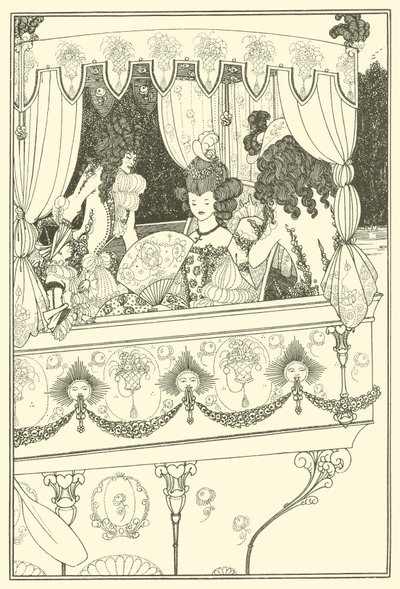 De Barge door Aubrey (after) Beardsley
