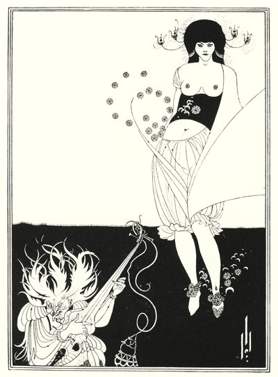 De Buikdans door Aubrey (after) Beardsley