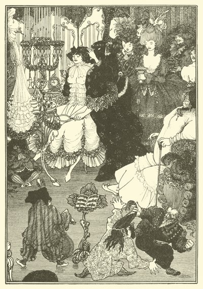 Het toilet van Helena door Aubrey (after) Beardsley