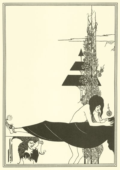 Een platonische klaagzang door Aubrey Beardsley