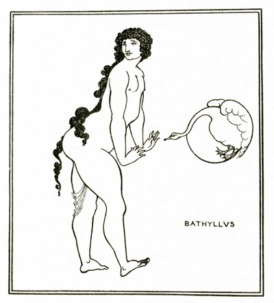 Bathyllus, ca. 1894 door Aubrey Beardsley
