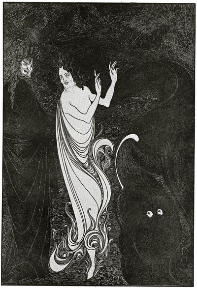 Vierde tableau van Das Rheingold, illustratie uit 