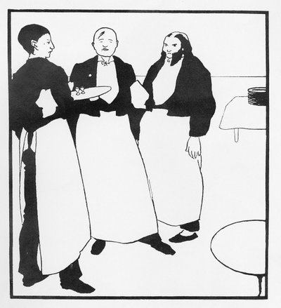 Garcons de Cafe, illustratie uit 