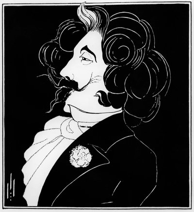 James McNeill Whistler (1834-1903) door Aubrey Beardsley