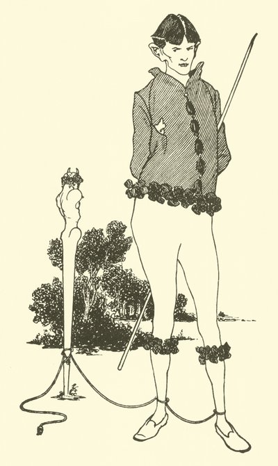 Zelfportret door Aubrey Beardsley