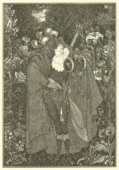 De abt door Aubrey Beardsley
