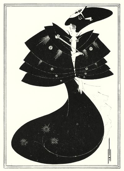 De Zwarte Cape door Aubrey Beardsley