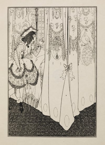 De Droom uit een boek met vijftig tekeningen door Aubrey Beardsley