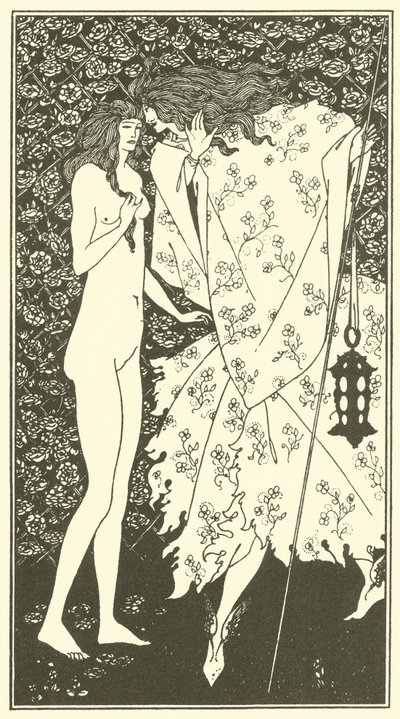 De mysterieuze rozentuin door Aubrey Beardsley