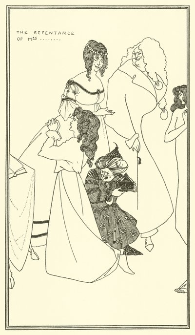 De berouw van... door Aubrey Beardsley