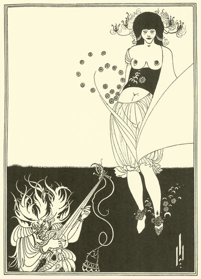 De buikdans door Aubrey Beardsley