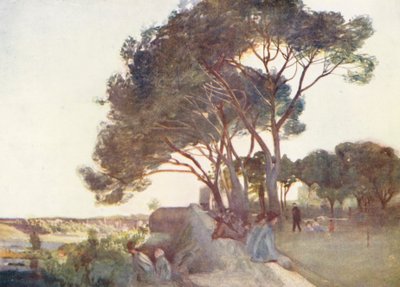 Rome: Vanaf de Porta Asinaria door Aubrey Waterfield