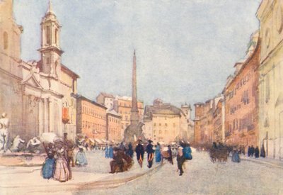 Rome: Piazza Navona door Aubrey Waterfield