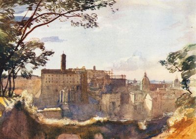 Rome: Het Capitool vanaf de Palatijn door Aubrey Waterfield