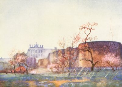Rome: Het Lateraan vanaf het Amphitheatrum Castrense door Aubrey Waterfield