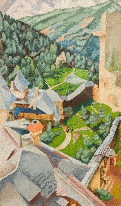 Burg, Finstergrun door Audrey Weber