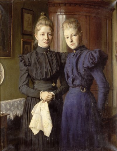 Onbekend schilderij door August Andreas Jerndorff