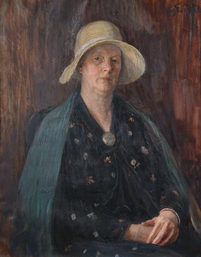 Christiane (Kivi) Eiebakke door August Eiebakke
