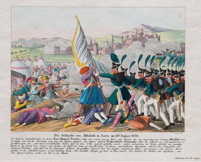 Russisch-Turkse oorlog van 1828-1829 - de bestorming van het fort Akhaltsikhe door August Friedrich Andreas Campe