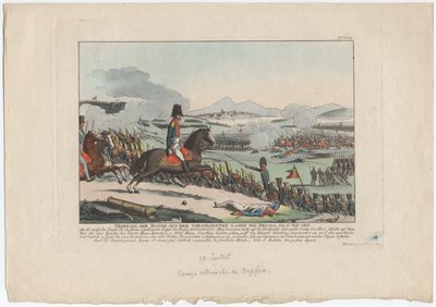 Russische aanval vanuit het versterkte kamp bij Dryssa op 15 juli 1812 door August Friedrich Andreas Campe