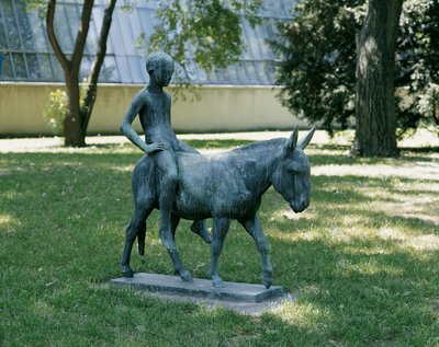 De grote ezelrijder door August Gaul