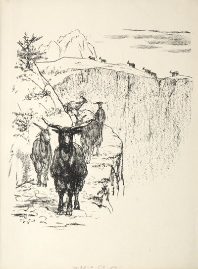 Geiten door August Gaul