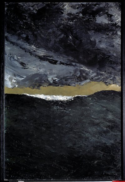 Golf VII. Schilderij door August Strindberg door August Johan Strindberg