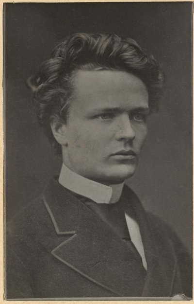 August Strindberg door August Josef Robert Roesler
