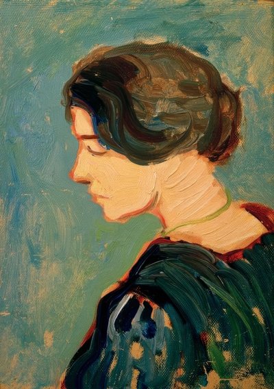 Elisabeth Macke, studiehoofd door August Macke