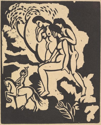 Groet Begrüßung, 1912 door August Macke