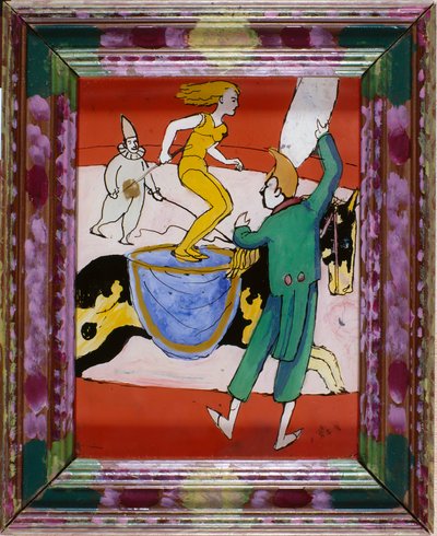 In het circus door August Macke