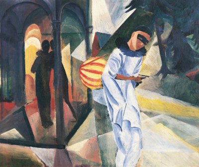 Pierrot door August Macke