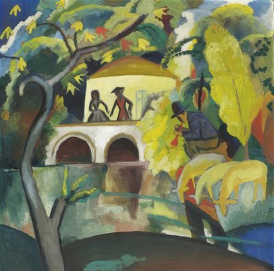 Rococo. 1912 door August Macke