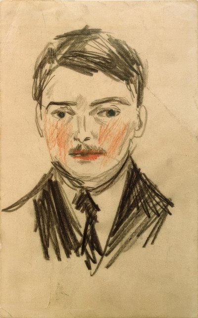 Zelfportret door August Macke