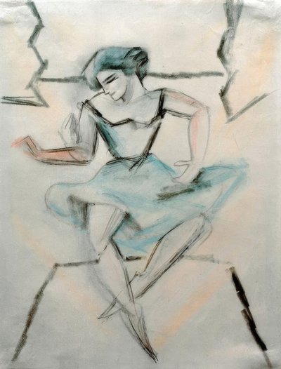 Danseres door August Macke